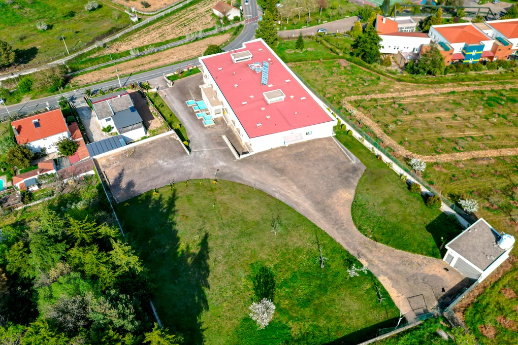 Foto drone da Casa de Repouso Afonso