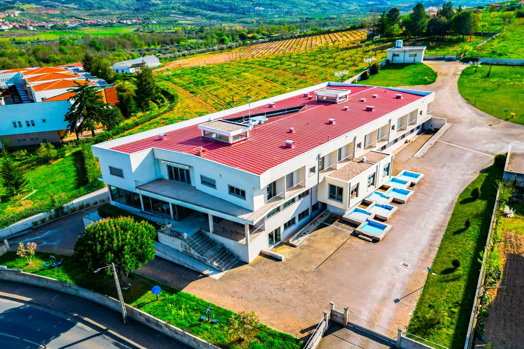 Foto drone da Casa de Repouso Afonso