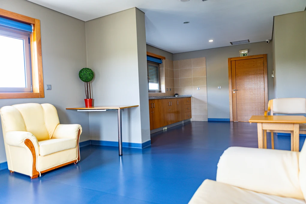Foto sala da Casa de Repouso Afonso