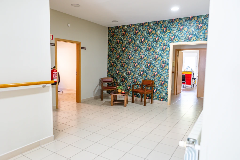 Foto sala da Casa de Repouso Afonso